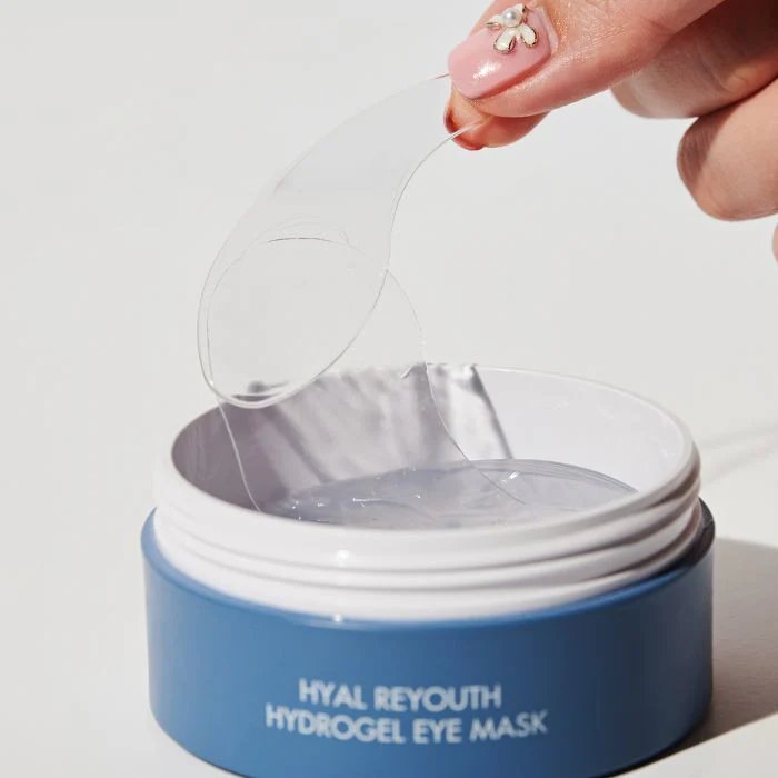 Dr. Ceuracle Hyal Reyouth Hydrogel Eye Mask 90g, Deep Hydration and Refreshing Under-Eye Care, 60pcs