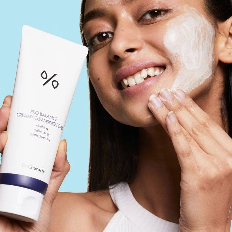 Dr. Ceuracle Pro Balance Creamy Cleansing Foam, Hydrating with Probiotics Complex, 150ml