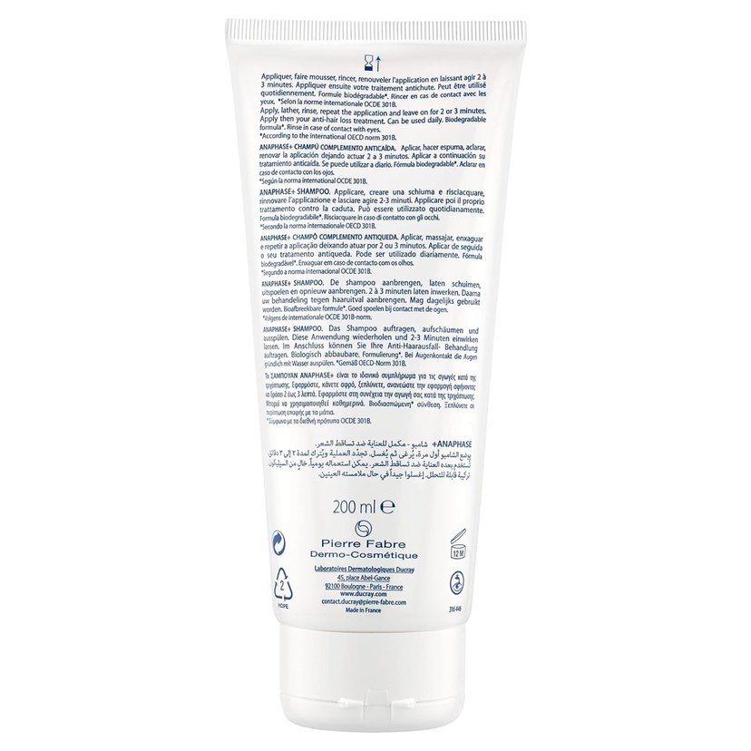 Ducray Anaphase Plus Shampoo 200 ml
