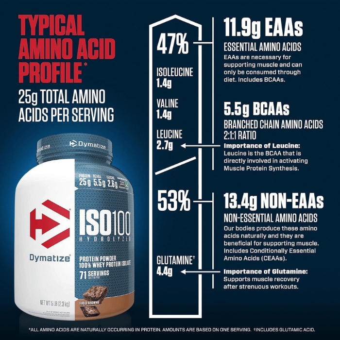 Dymatize Iso 100 Fudge Brownie 5 lb