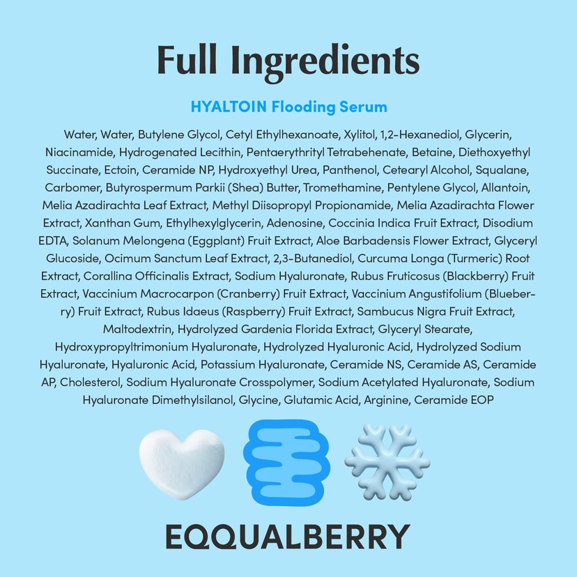 Eqqualberry Hyaltoin Flooding Serum 30ML