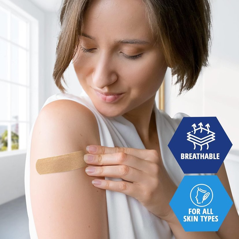 First Aid Sheer Strip Bandages Assorted 100'S