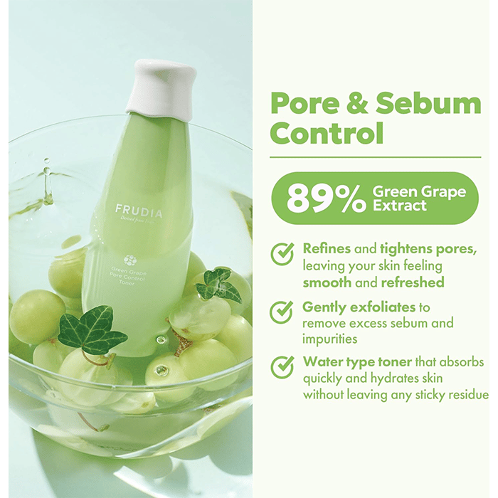 Frudia Green Grape Pore Control Toner 195ml