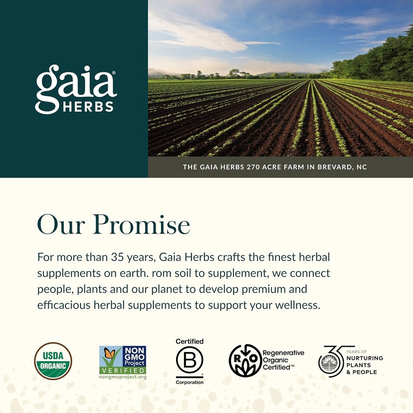 Gaia Herbs Maca Root 60 Capsules