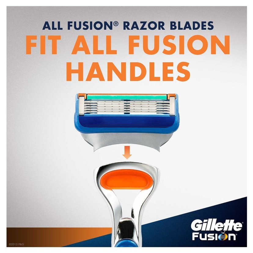Gillette Fusion Manual Cartridge 4's