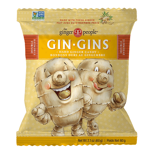 Gin Gins Double Strength Hard Ginger Candy 84g