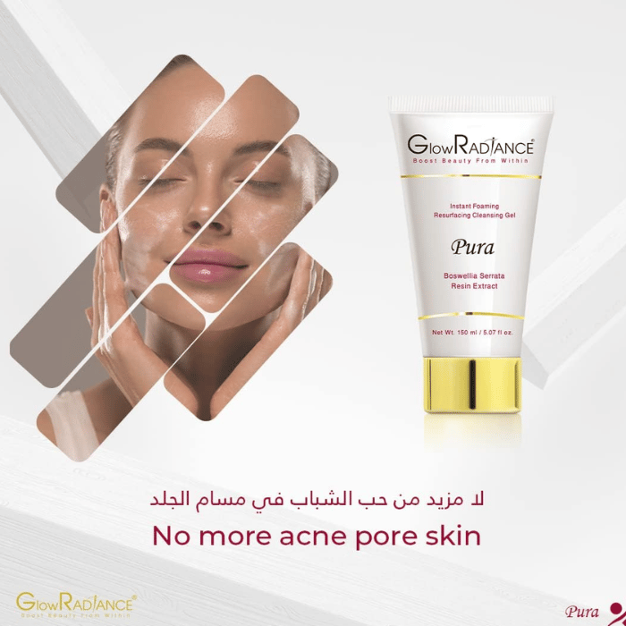 Glowradiance Pura Foaming Cleansing 150ml