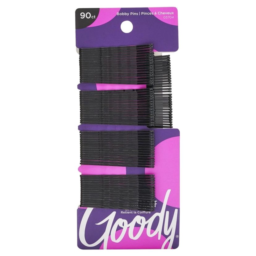 Goody 2" Bobby Pins Black 60 Count