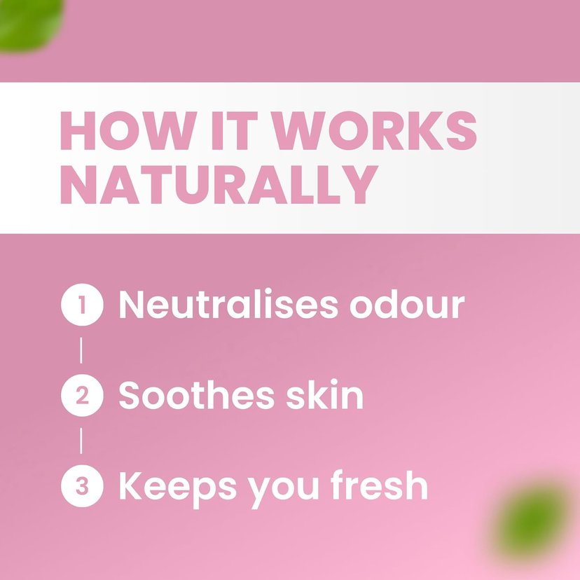 Grahams Natural Mineral Deodorant Rose 65ml