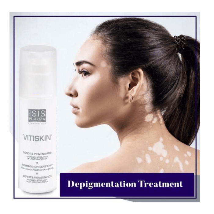 Isis Vitiskin Regulating Hydrogel, Clinically Proven Skin Repigmentation and Antioxidant Care, 50ml