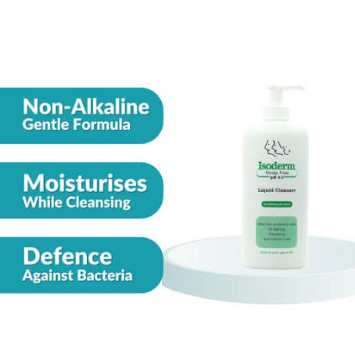 Isoderm Soap Free Cleanser 500 ml