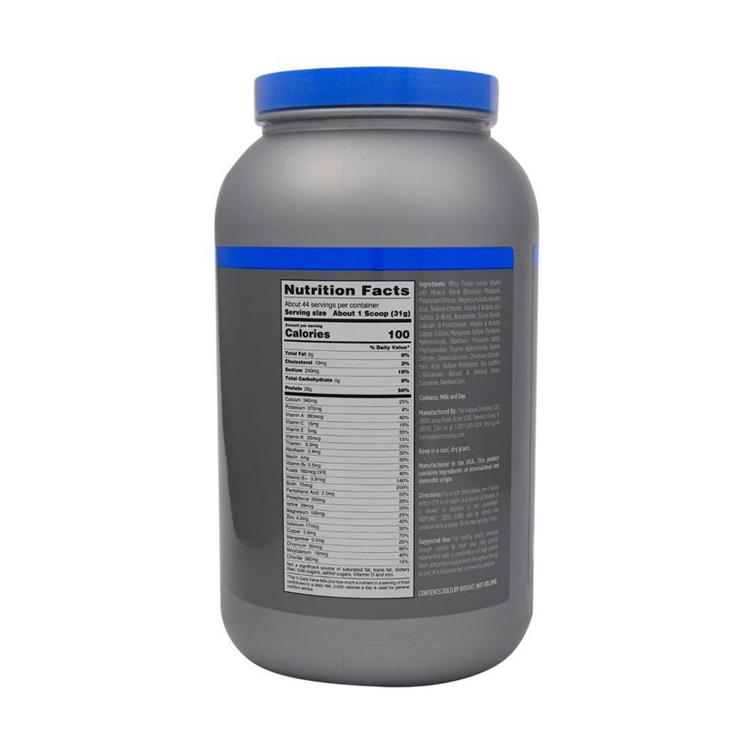 Isopure Zero Carb Vanilla 3 lb