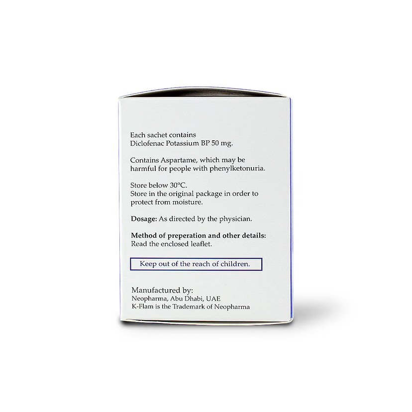 K-Flam 50mg Sachet (1g X 30 Sachet)