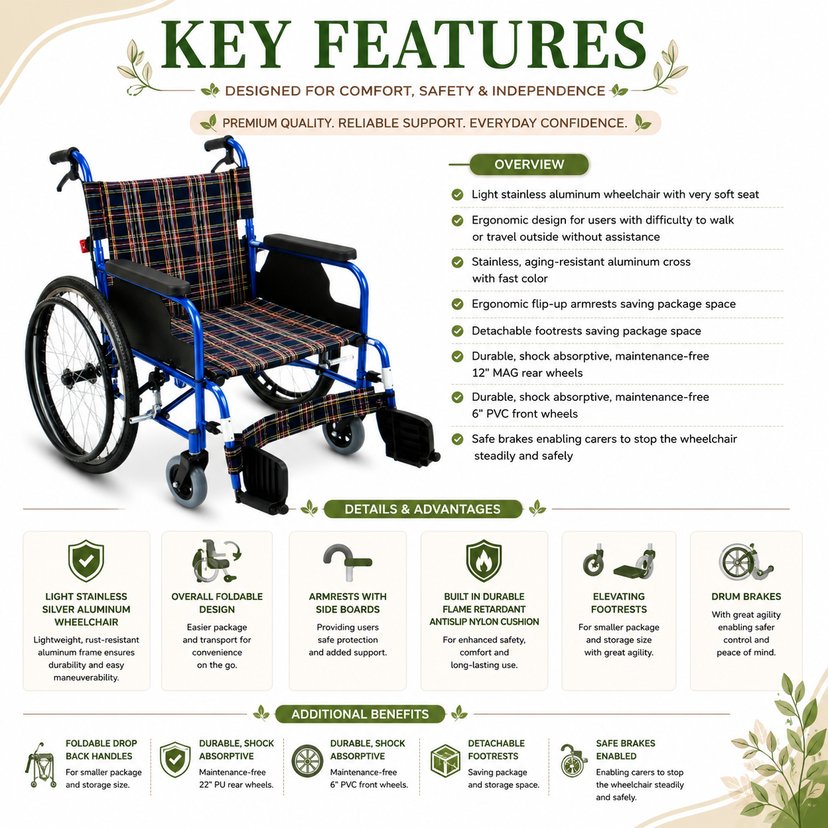 Kaiyang Wheelchair KY874LAH-41