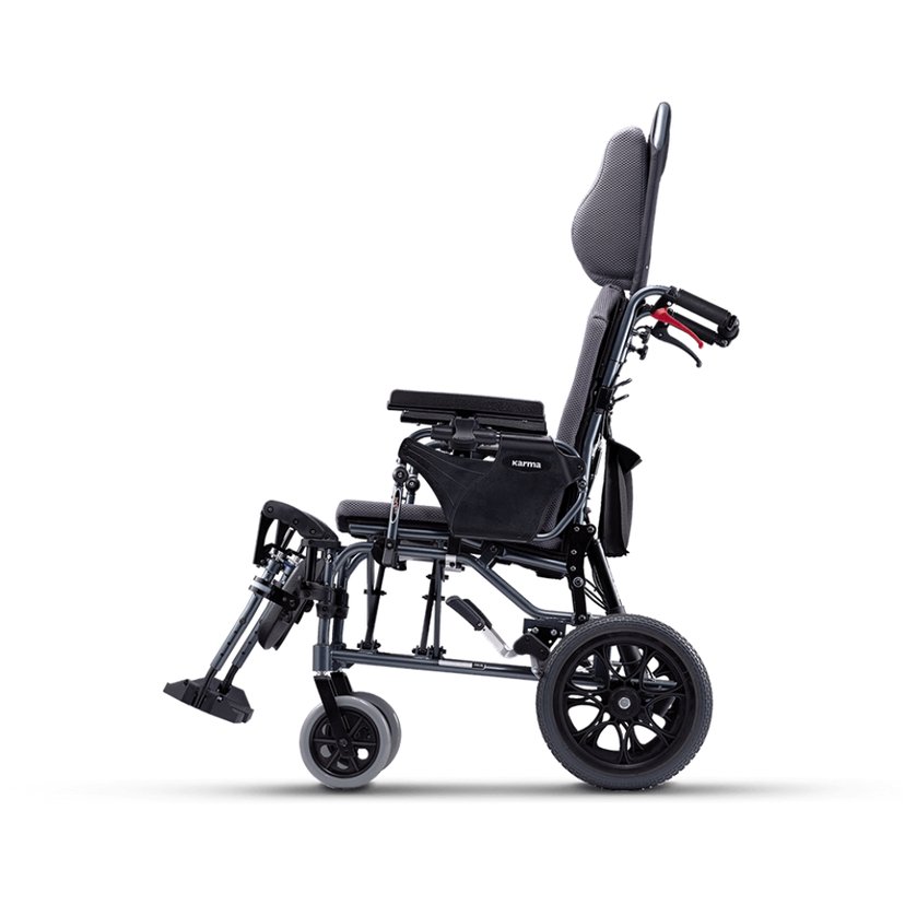 Karma Functional Wheel Chair Grey/Black18" Mvp-502F14Wb