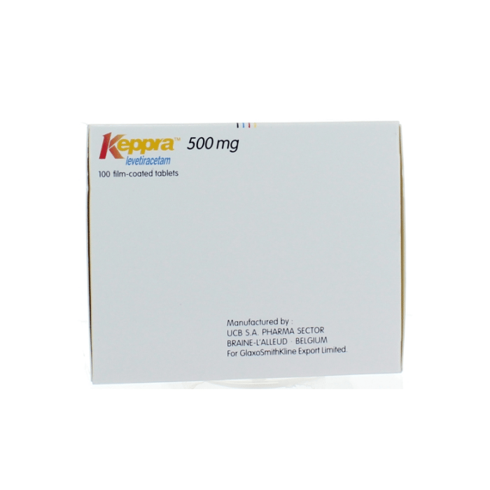 Keppra 500mg Tab 100s (10s Blister X 10)
