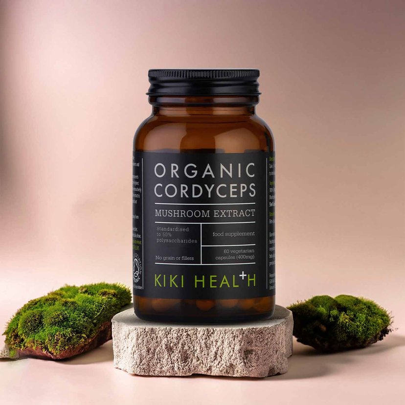 KIKI Health Organic Cordyceps Vegetarian Capsules 60's