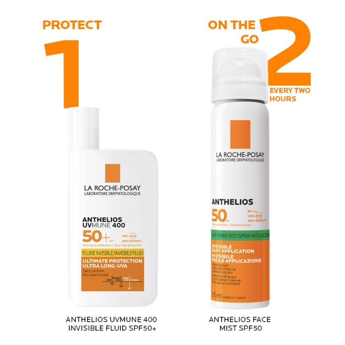La Roche Posay Anthelios Invisible Face Mist (SPF50) Face Protection 75ml