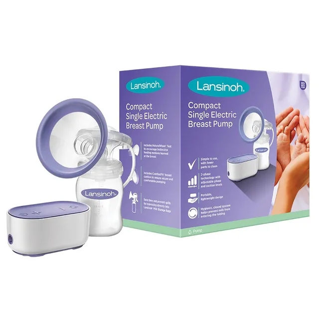 Lansinoh Compact Single Electric Breast Pump