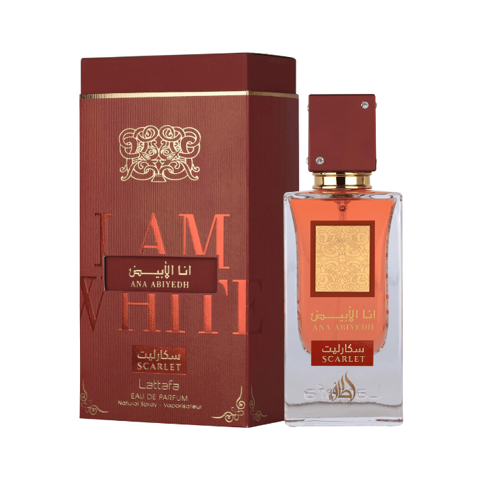 Lattafa Ana Abiyedh Scarlet Women EDP Spray 60ML
