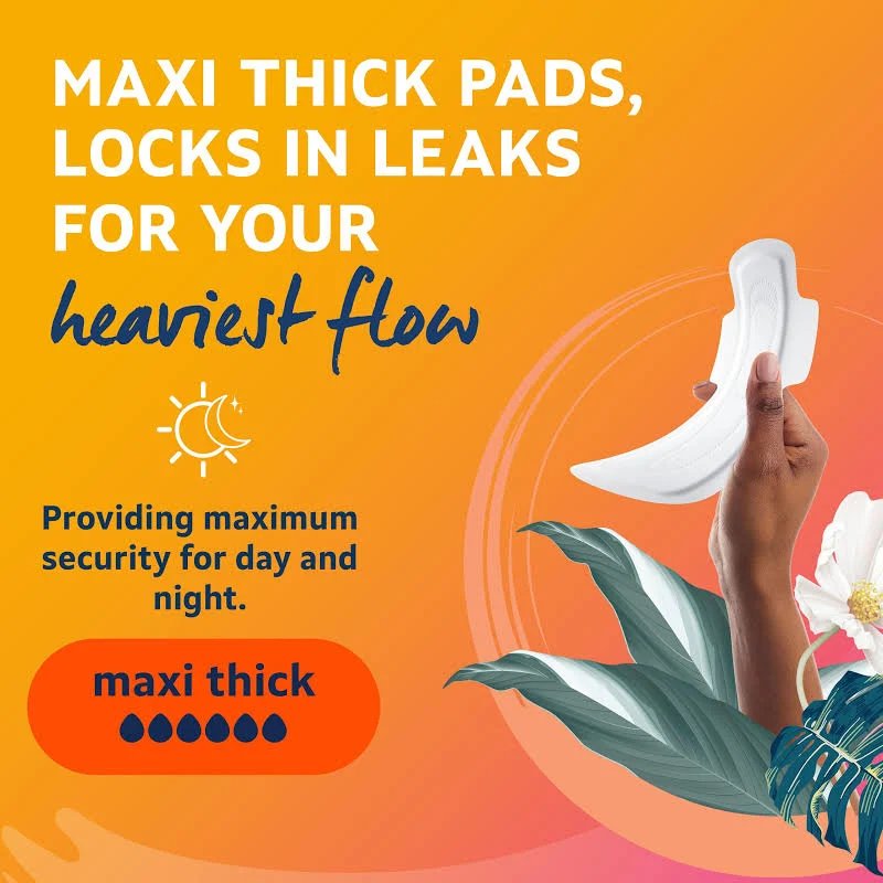 Lil Lets Extra Protection Ultra Maxi Pads 10s
