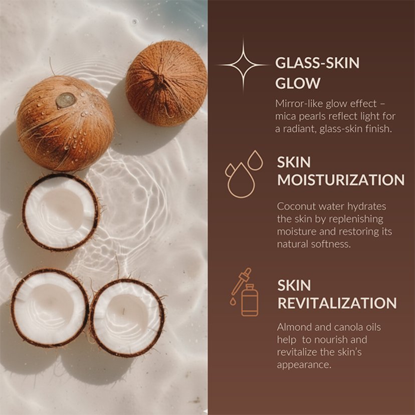 Lirene Perfect Tan Vegan Coconut Shine Cream 150ml