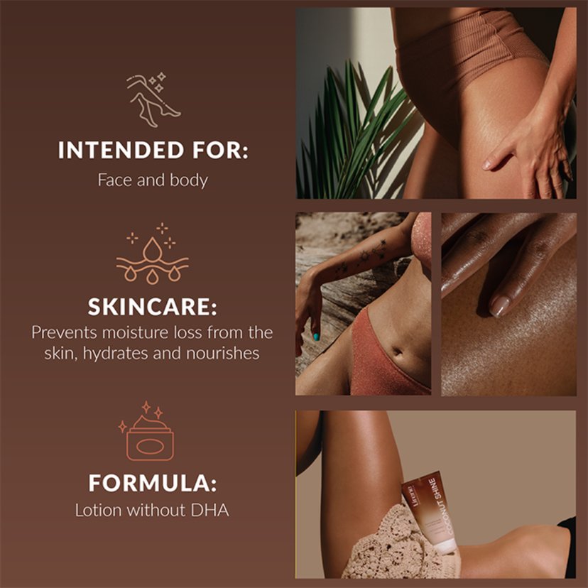 Lirene Perfect Tan Vegan Coconut Shine Cream 150ml