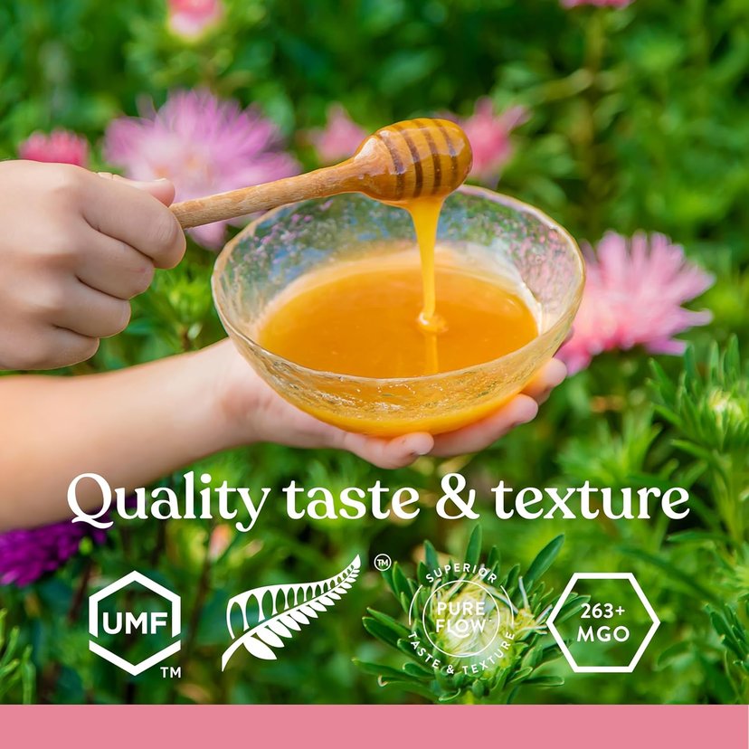 Manuka Honey 100% Pure New Zealand UMF10+ MGO263+ 250g