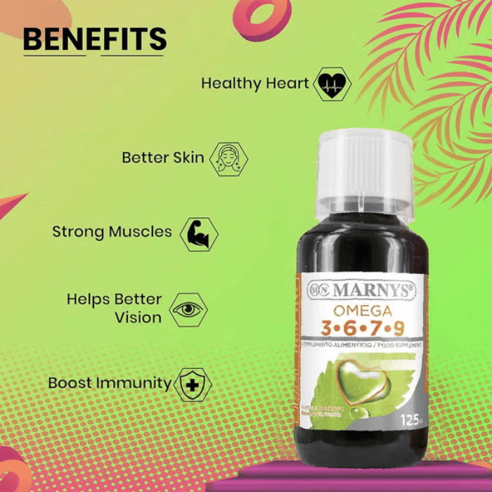 Marnys Omega 3 6 7 9 Syrup 125 ml
