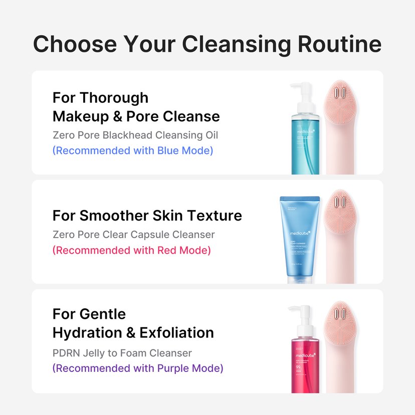 Medicube Age-R Booster Cleansing Device Head Pink