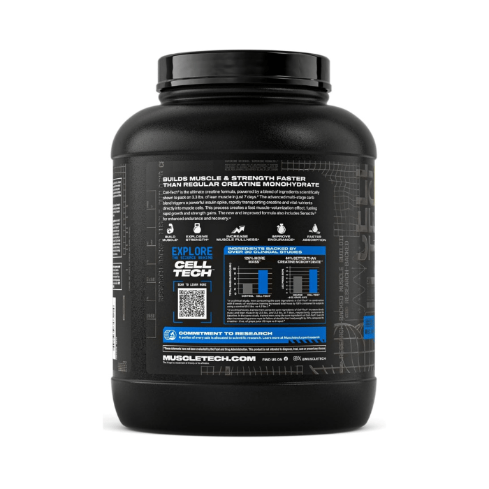MuscleTech Cell Tech Hard Gainer Fruit Punch Powder 6LB