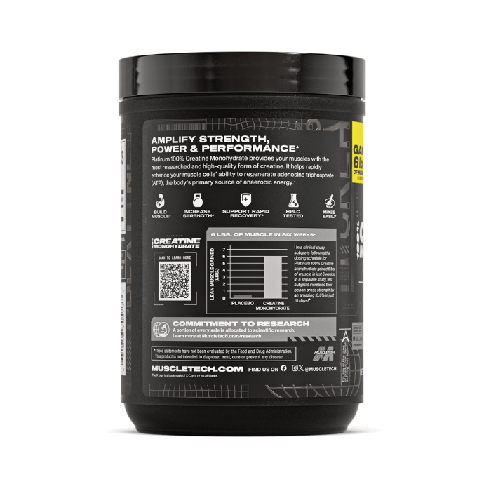 MuscleTech Platinum Creatine Powder 400 g