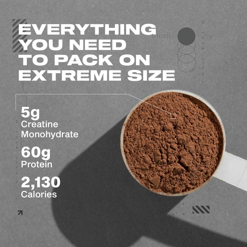 MuscleTech Mass Tech Extreme 2000 Triple Chocolate Brownie 6LB
