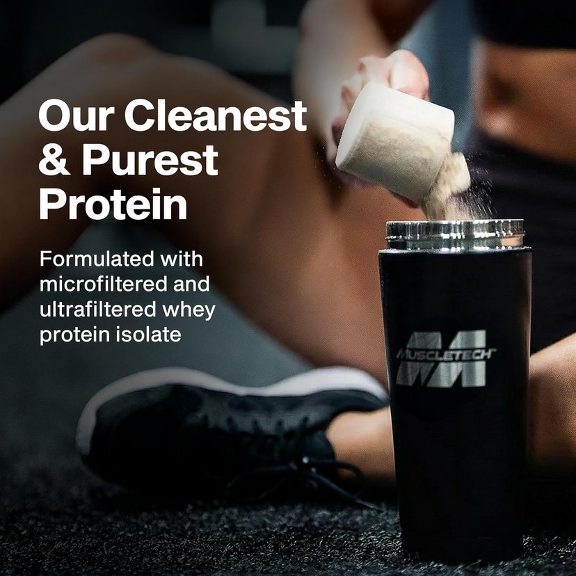 MuscleTech IsoWhey 100% Whey Protein Powder Vanilla 2LB