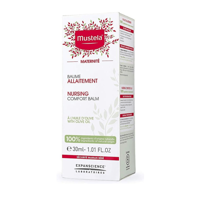 Mustela Nursing Comfort Balm – Soothing and Organic Nipple Cream for Breastfeeding Moms - 30ml