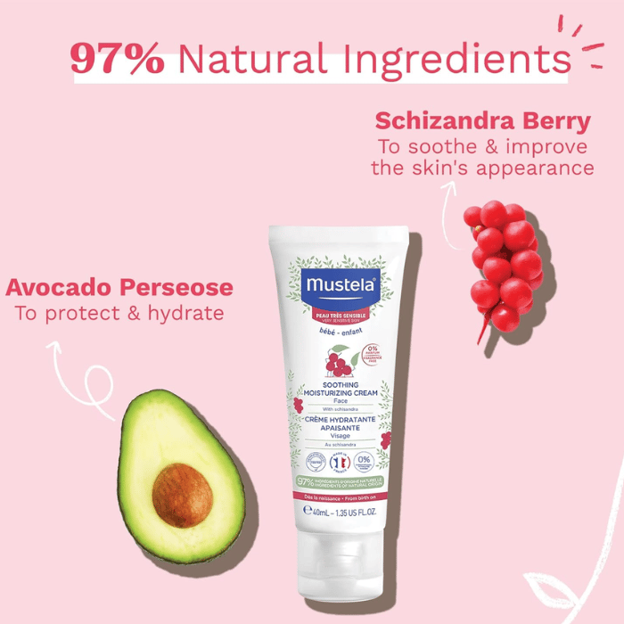 Mustela Soothing Moisturizing Cream 40 ml