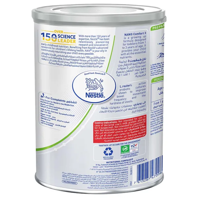 Nan Comfort 3 800 gm
