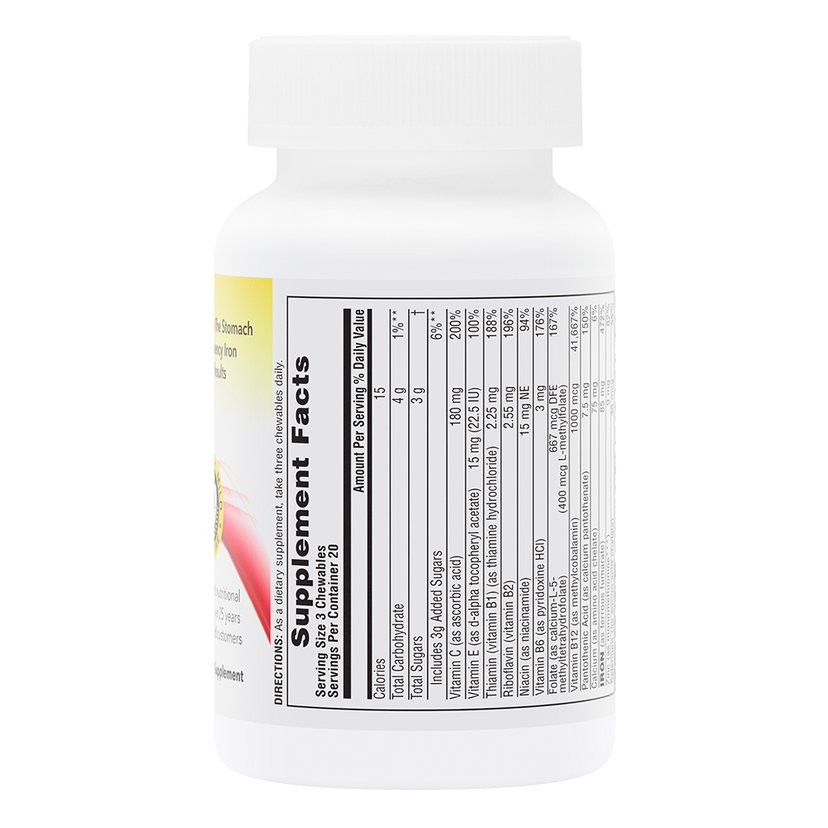 Natures Plus Hema-Plex Chewable 60 Tablets