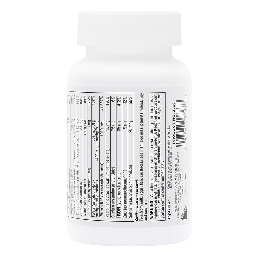 Natures Plus Hema-Plex Chewable 60 Tablets