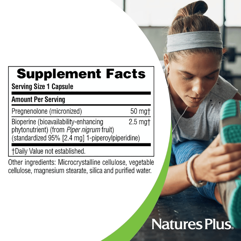 Natures Plus Ultra Pregnenol 1 Maximized With Bioperine 60 Capsules