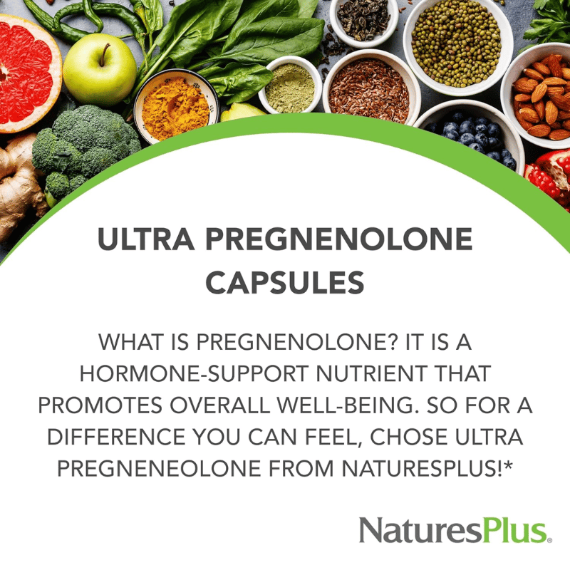 Natures Plus Ultra Pregnenol 1 Maximized With Bioperine 60 Capsules
