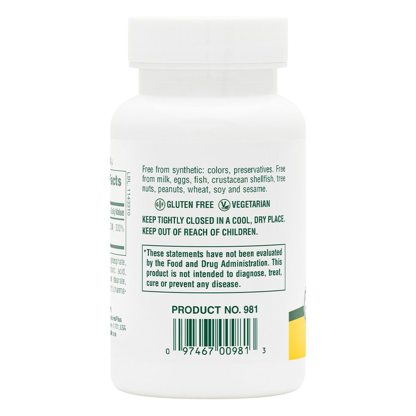 Natures Plus Vitamin A 10,000 IU Water Dispersible 90's Tablets