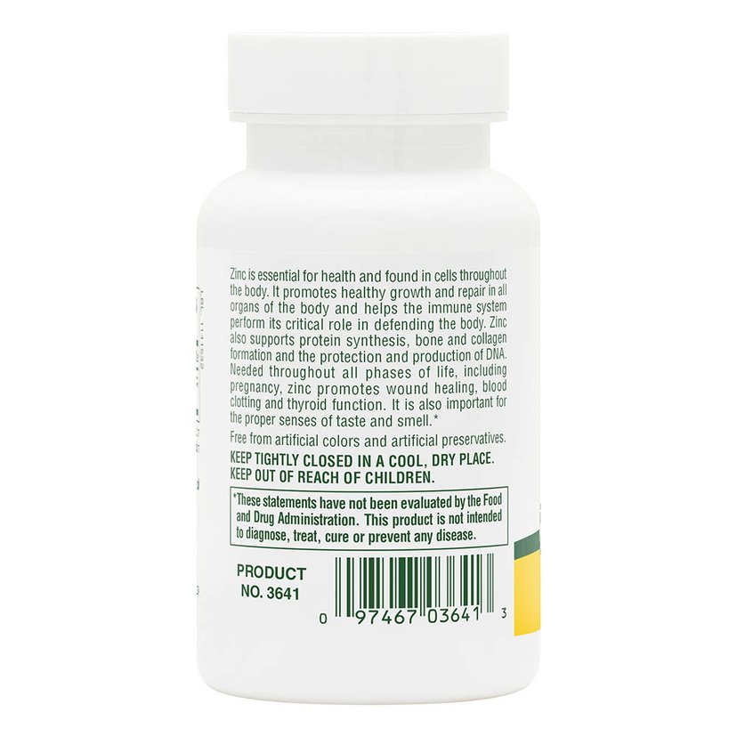 Natures Plus Zinc 30 mg 90 Tablets