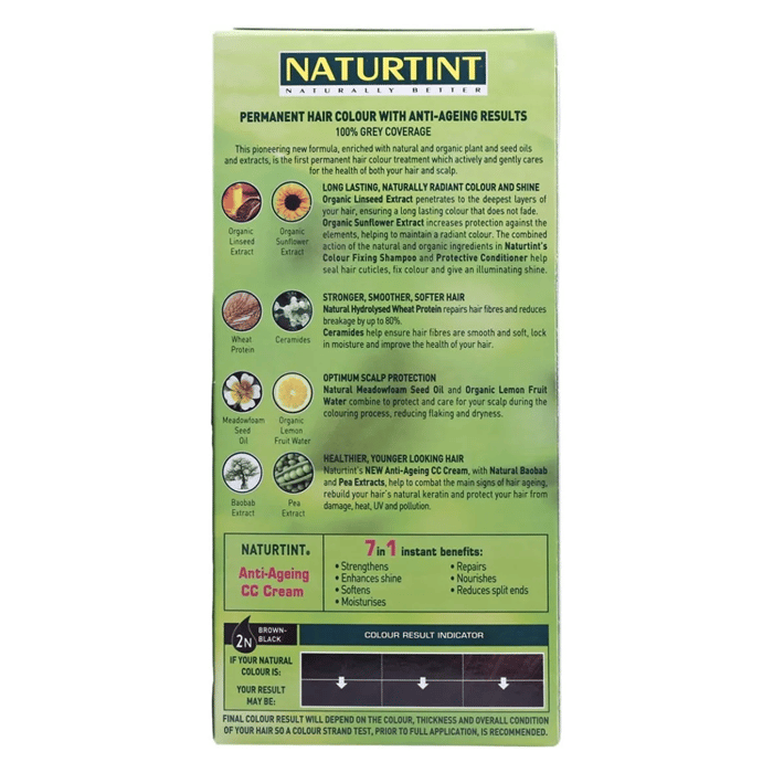 Naturtint 2N-Black Brown 165ml