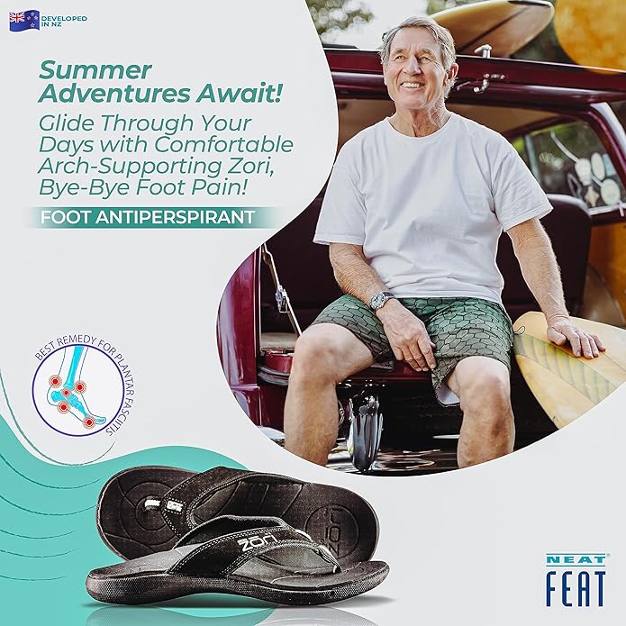 Neat Feat Zori Sandal White/Pewter Size 10