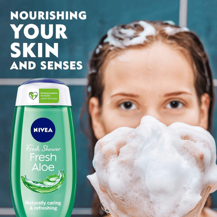Nivea Fresh Shower Gel Aloe 250ML