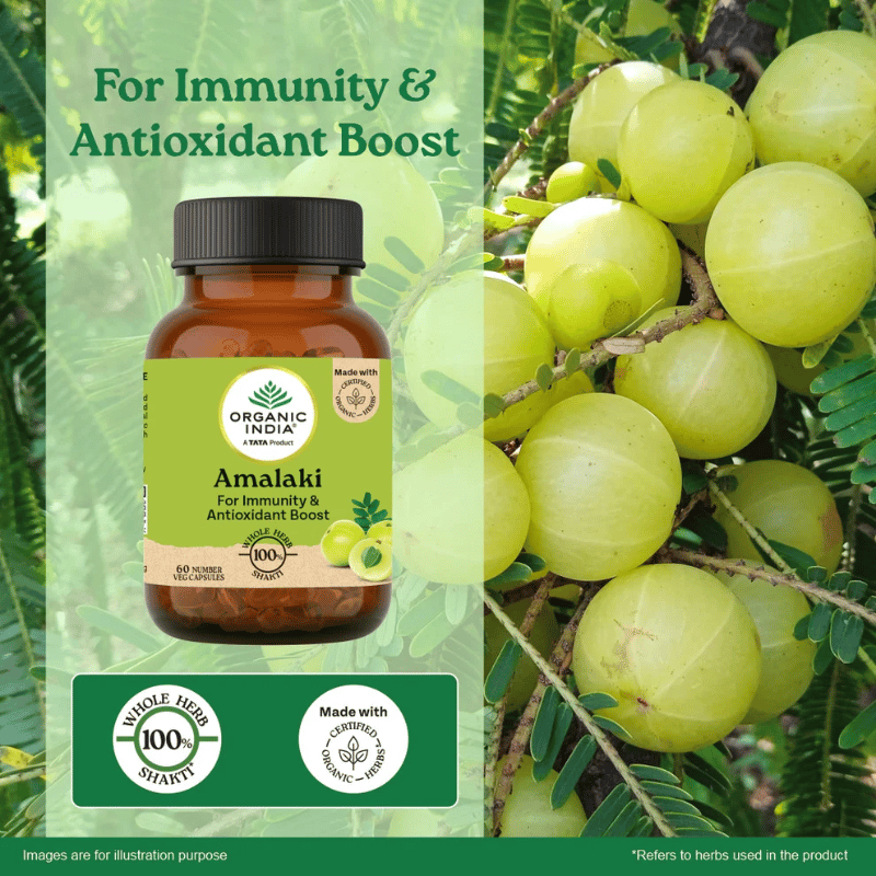 Organic India Amalaki Veg-Capsules 90s