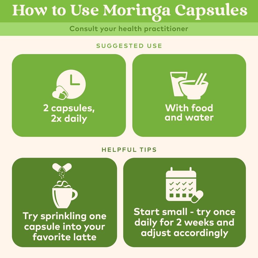 Organic India Moringa 90 Caps