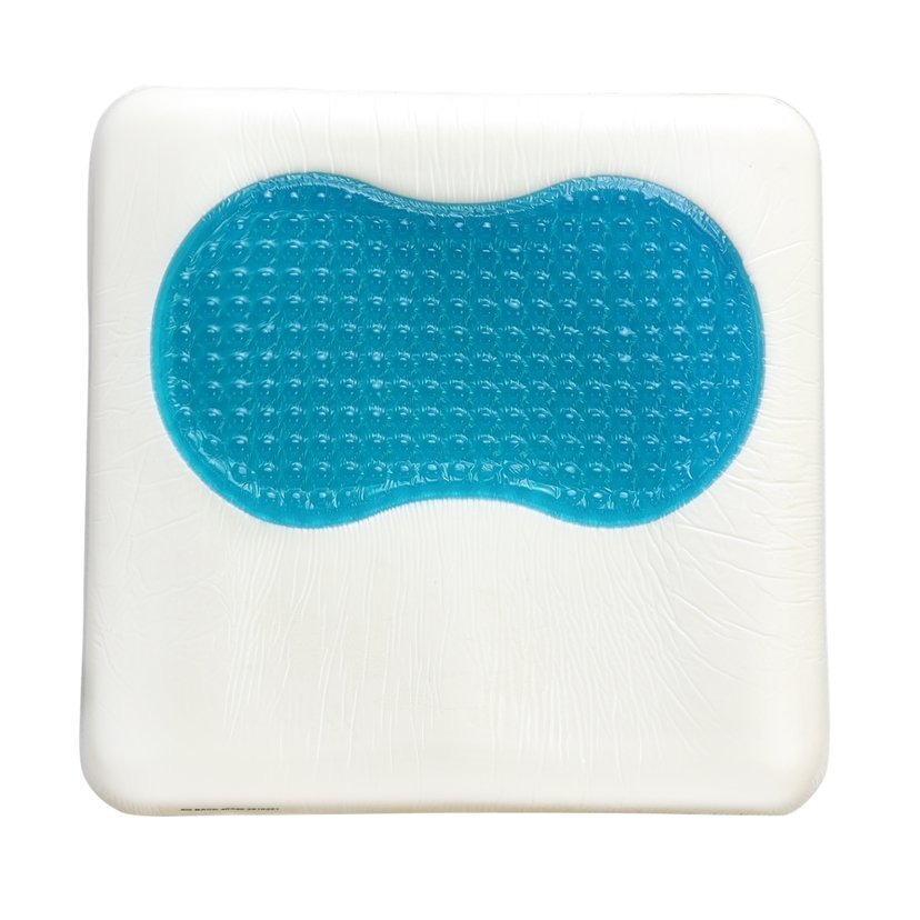 Orthos Smartgel Back Cushion, Pressure Relief, Ergonomic Support and Anti-Ulcer Viscoelastic Comfort, 43x43