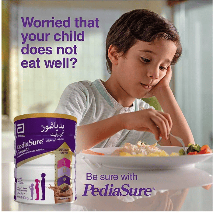 Pediasure Complete Peptigro Milk Formula Chocolate 900g